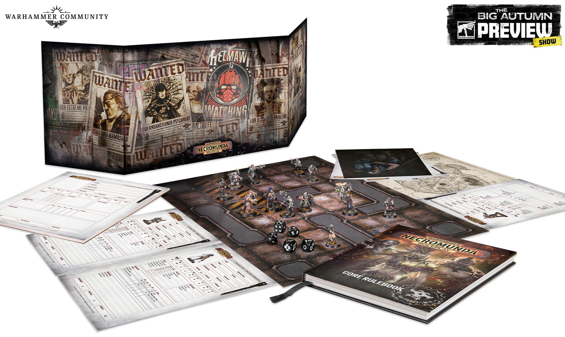 The new Necromunda Roleplay set from Games Workshop